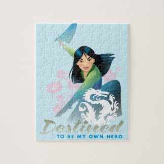 Mulan - Destined To Be My Own Hero Jigsaw Puzzle