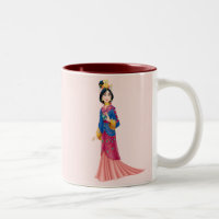 Mulan Dress Two-Tone Coffee Mug