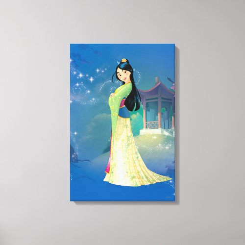 Mulan  Fearless Dreamer Canvas Print