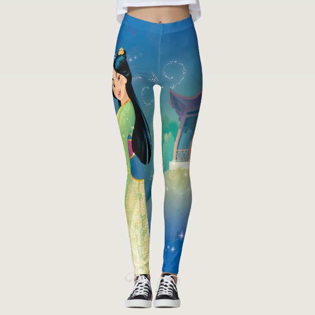 Mulan | Fearless Dreamer Leggings (Front)