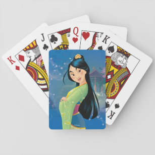 Mulan Practicing in her Garden Jigsaw Puzzle, Zazzle