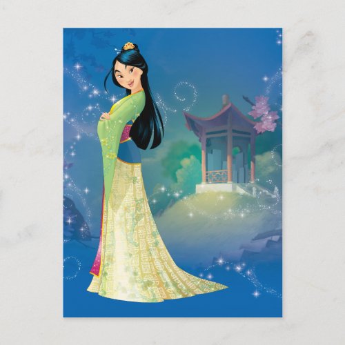 Mulan  Fearless Dreamer Postcard