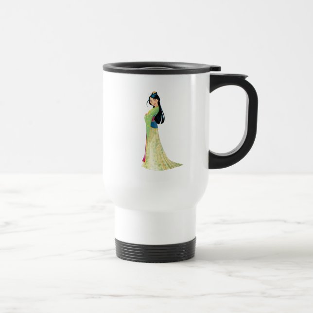 Mulan | Fearless Dreamer Travel Mug (Right)