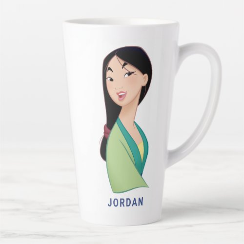 Mulan Head Turned Latte Mug