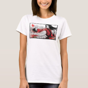 Mulan "Live By Honor" Watercolor T-Shirt
