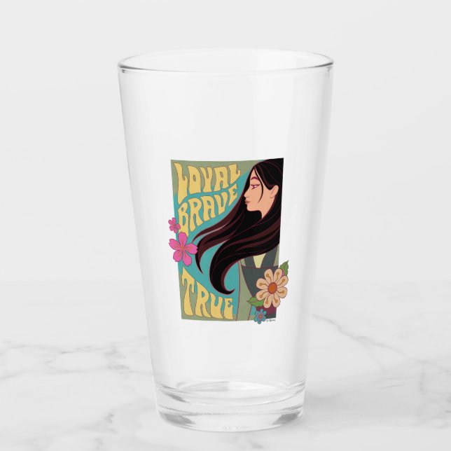 Mulan | Loyal Brave True Glass (Front)
