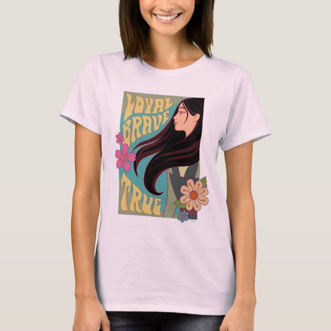 Mulan | Loyal Brave True T-Shirt (Front)