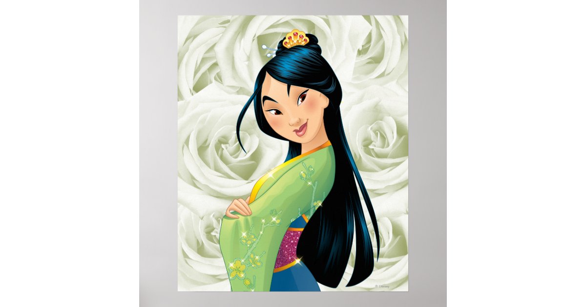 disney minimalist poster mulan