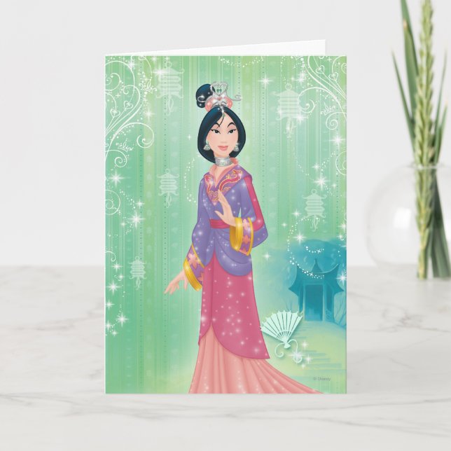 Mulan Princess Card (Front)