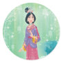 Mulan Princess Classic Round Sticker