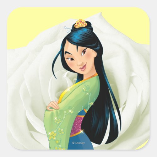 Mulan Square Sticker