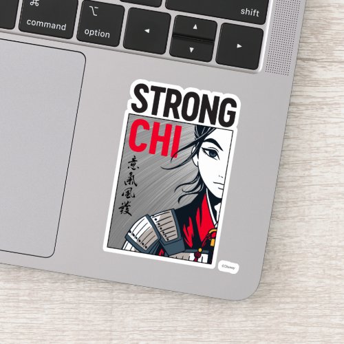 Mulan Strong Chi Illustration Sticker