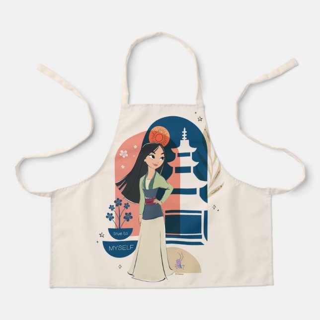 Mulan True to Myself Apron (Front)