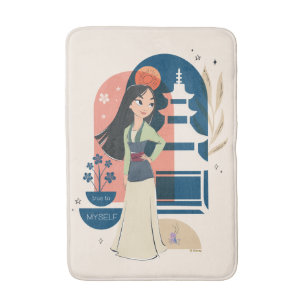 Mulan True to Myself Bath Mat