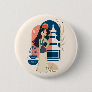 Mulan True to Myself Button