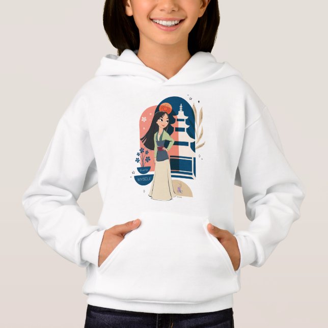 Mulan True to Myself Hoodie (Front)