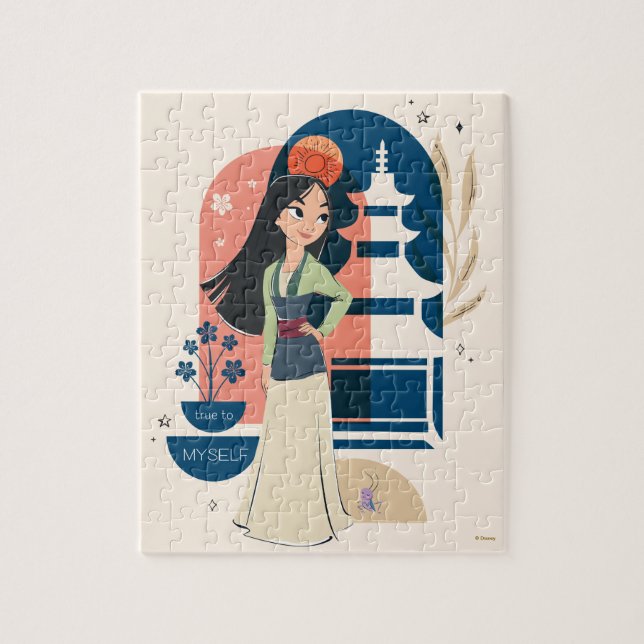 Mulan True to Myself Jigsaw Puzzle (Vertical)