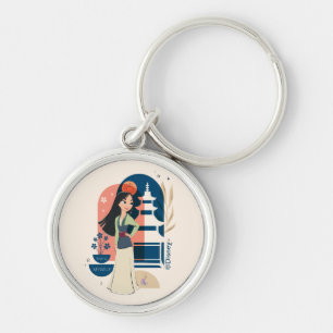 Mulan True to Myself Keychain