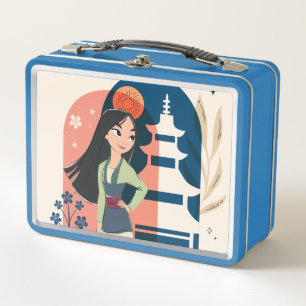 Mulan True to Myself Metal Lunch Box