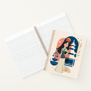 Mulan True to Myself Notebook
