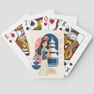 Mulan True to Myself Poker Cards