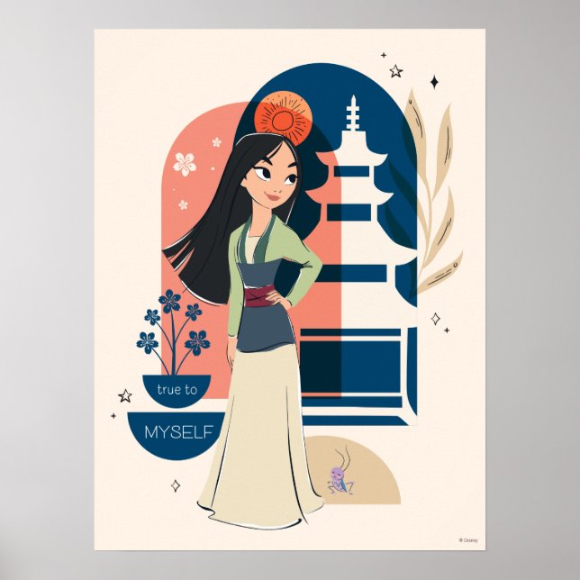 Mulan True to Myself Poster (Front)