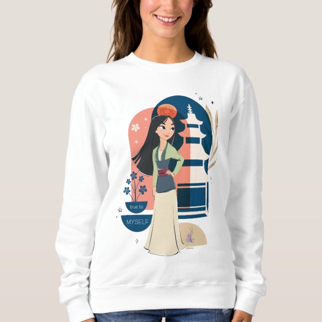Mulan True to Myself Sweatshirt (Front)