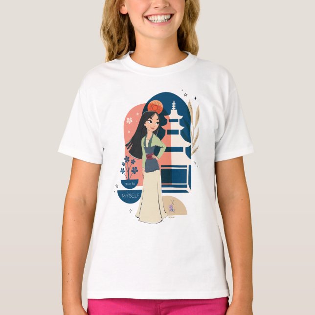 Mulan True to Myself T-Shirt (Front)