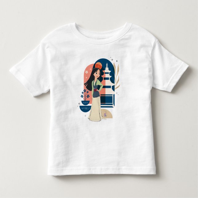 Mulan True to Myself Toddler T-shirt (Front)