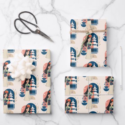 Mulan True to Myself Wrapping Paper Sheets