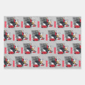 Mulan With Sword Illustrated Panels Wrapping Paper Sheets | Zazzle
