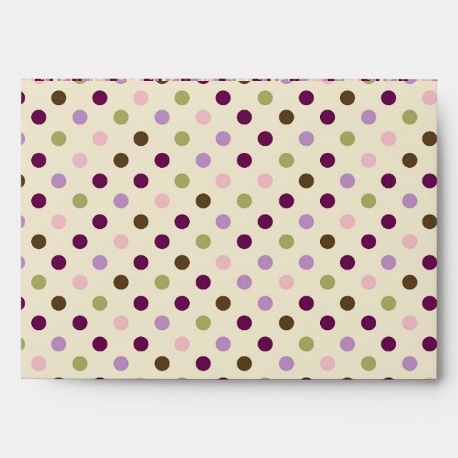 Mulberry Dot Envelope A7 (Front)