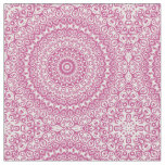 Mulberry Mandala Geometric Pattern Fabric