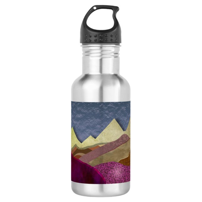 Mulberry Mountains Stainless Steel Water Bottle (Front)