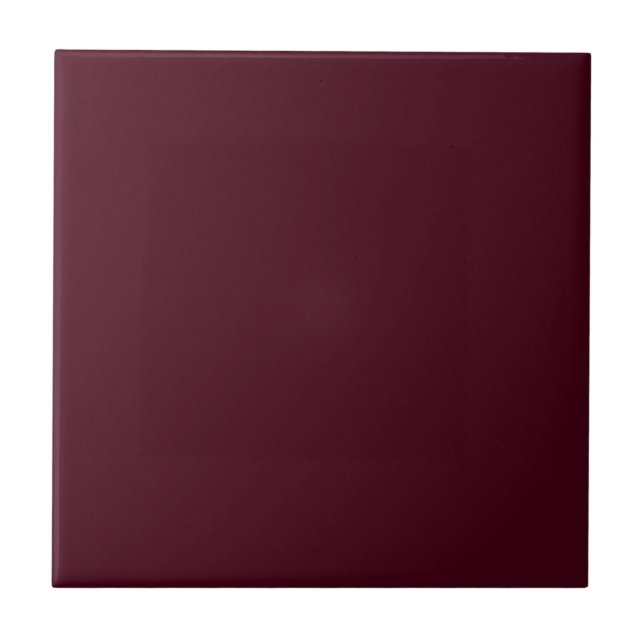 Mulberry Purple Solid Color Tile (Front)