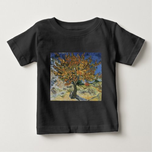 Mulberry Tree by van Gogh Baby T_Shirt