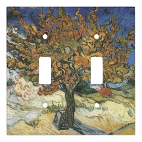 Mulberry Tree by van Gogh Light Switch Cover