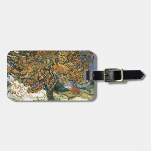 Mulberry Tree by van Gogh Luggage Tag