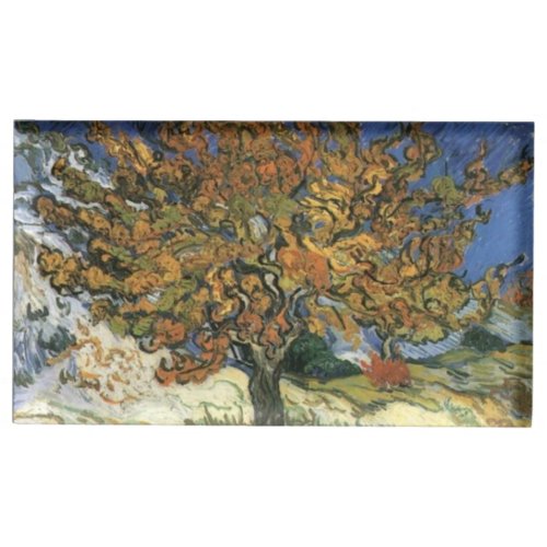 Mulberry Tree by van Gogh Place Card Holder