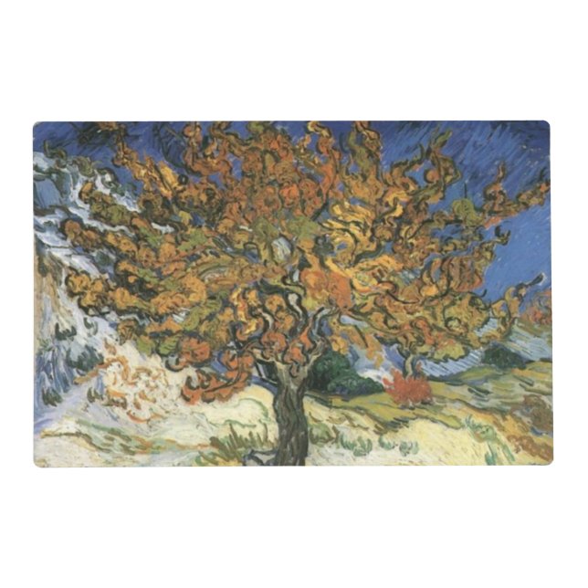 Mulberry Tree by van Gogh Placemat (Front)