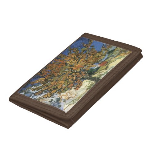 Mulberry Tree by van Gogh Trifold Wallet