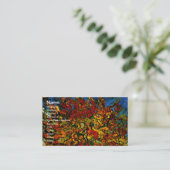 Mulberry Tree Van Gogh Fine Art Business Card (Standing Front)
