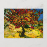 Mulberry Tree Van Gogh Fine Art Postcard<br><div class="desc">Mulberry Tree, Vincent van Gogh, Saint-Rémy, October 1889. Oil on canvas, 54 x 65 cm. Pasadena, Norton Simon Museum of Art. F 637, JH 1796 Vincent Willem van Gogh (30 March 1853 – 29 July 1890) was a Dutch Post-Impressionist artist. Some of his paintings are now among the world's best...</div>