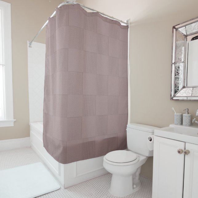 Mulberry Weave Shower Curtain (In Situ)