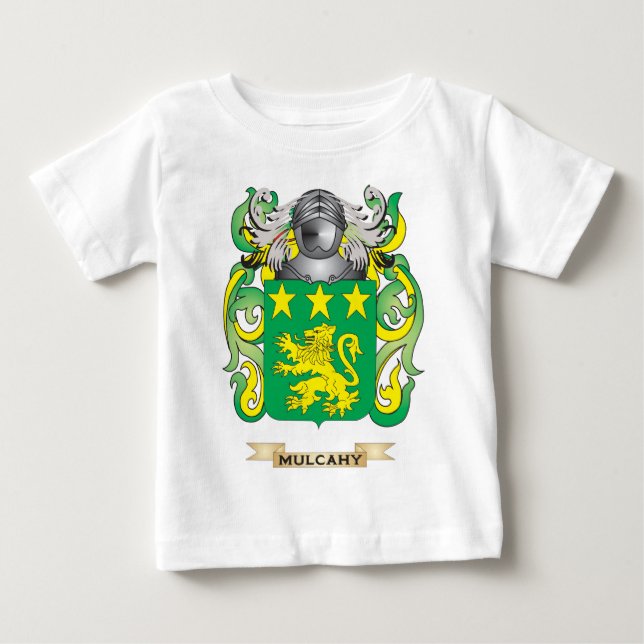 Mulcahy Coat of Arms (Family Crest) Baby T-Shirt (Front)
