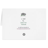 "Mule Day 2012: Columbia, Tn." Horizontal Card (Back Horizontal)