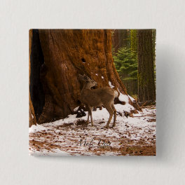 Mule Deer Button