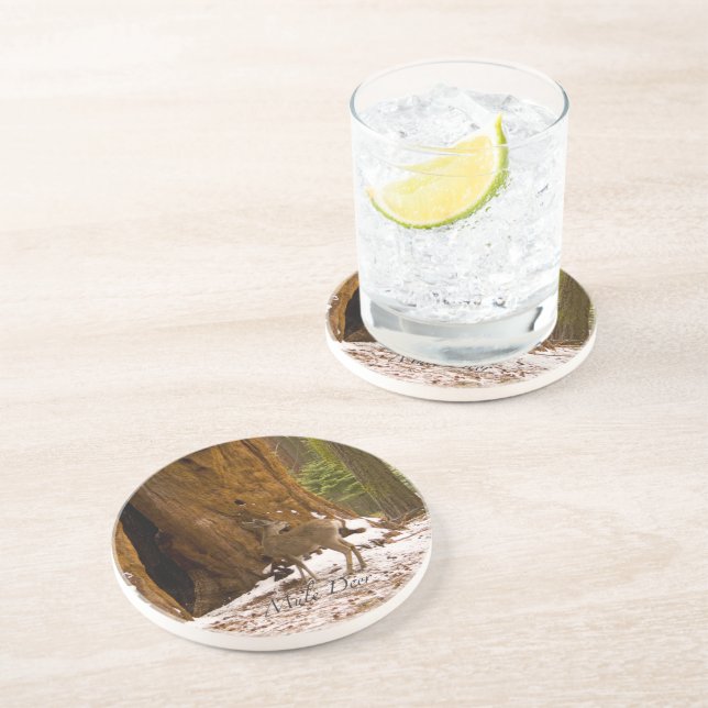 Mule Deer Coaster (Side)