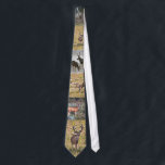 Mule deer collage tie<br><div class="desc">Photography of various mule deer bucks</div>