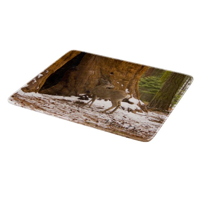 Mule Deer Cutting Board (Corner)